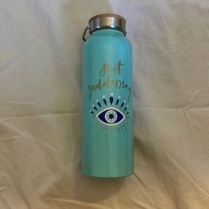 Evil-eye reusable water bottle